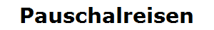 Pauschalreisen